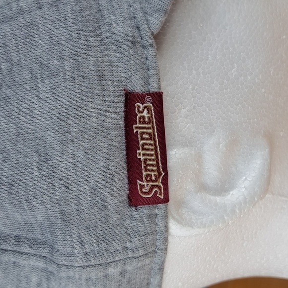 New Era 9twenty FSU embroidered women's soft shell gray & garnet pull tab hat - Picture 5 of 7